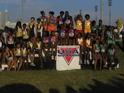 2005 USATF National Junior Olympic — Indianapolis IN — photo 445