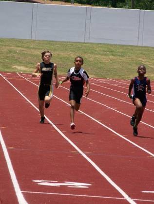 Cover photo — 2009 Spring Track Meets