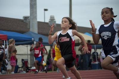 2010 Spring Track Meets Part 1 — By Melvin Parker — photo 1