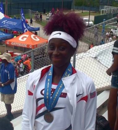 Cover photo — 2015 USATF National Junior Olympic — Awards