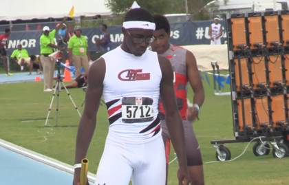 Cover photo — 2015 USATF National Junior Olympic — Jacksonville FL