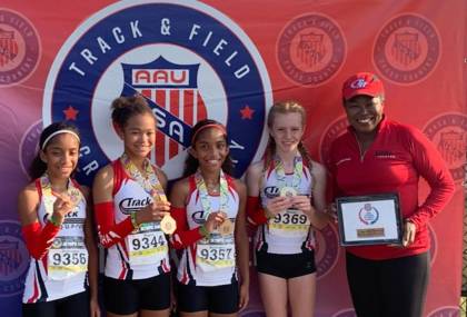 Cover photo — 2021 AAU National Junior Olympic — Awards
