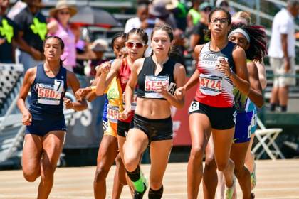 Cover photo — 2022 USATF National Junior Olympic — Sacramento CA